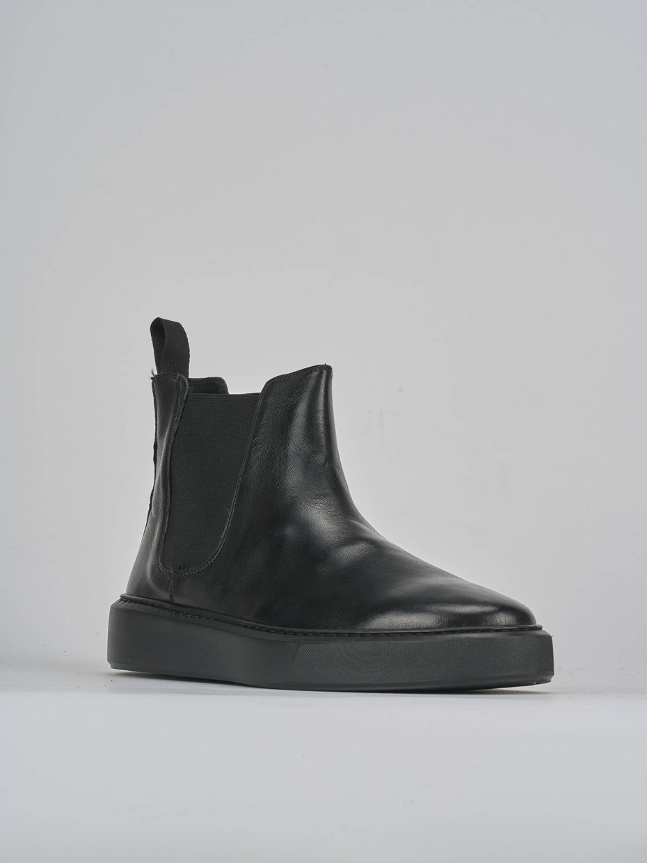 Stivaletti pelle nero
