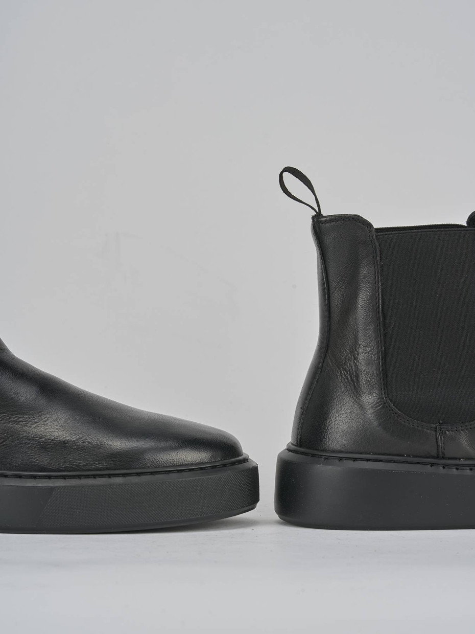 Stivaletti pelle nero