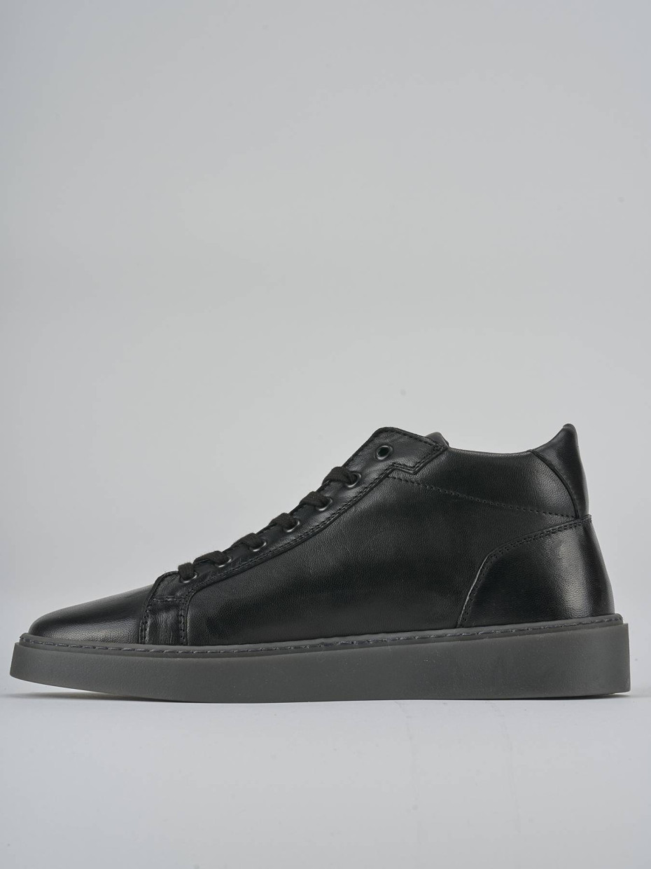 Sneakers pelle nero