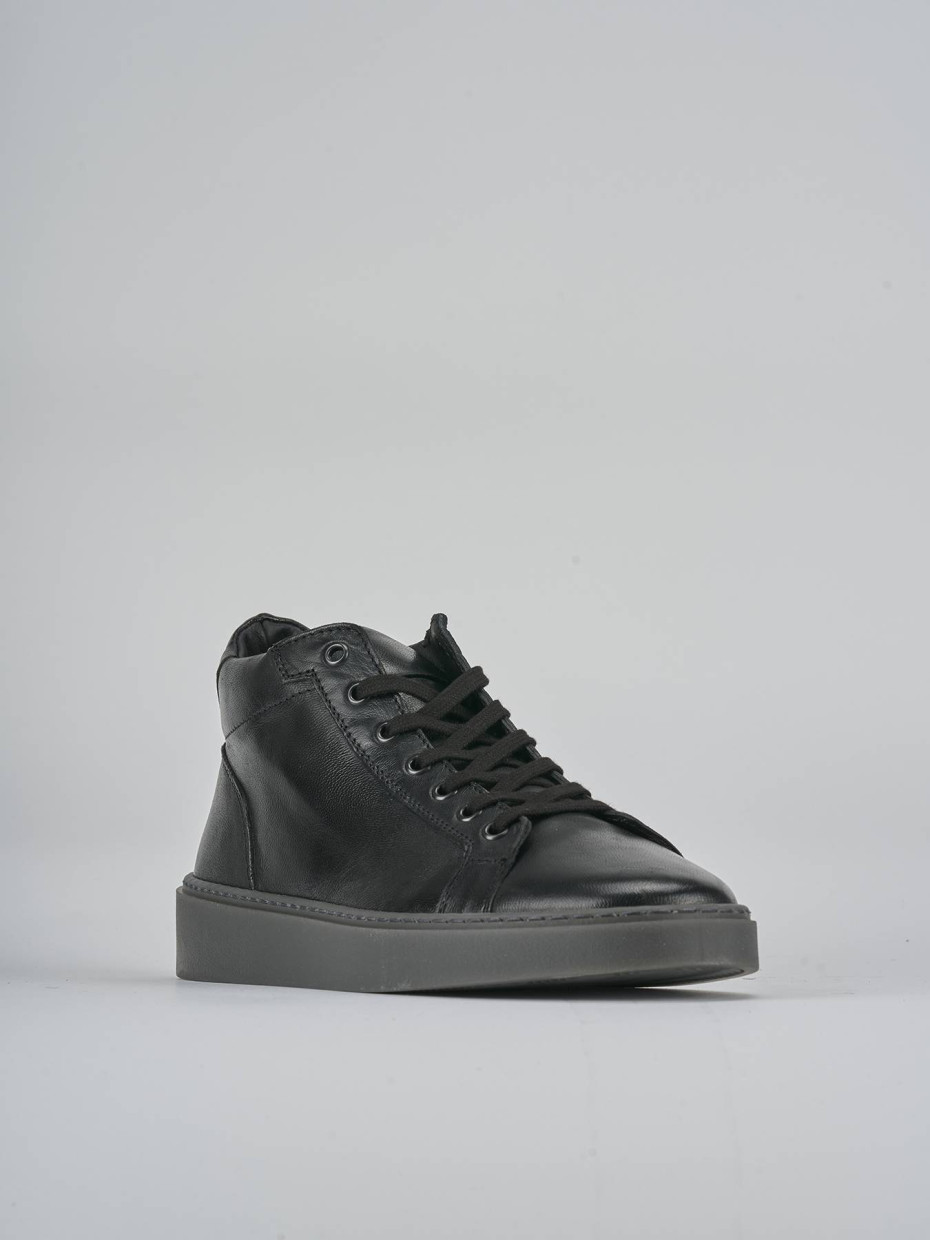 Sneakers pelle nero