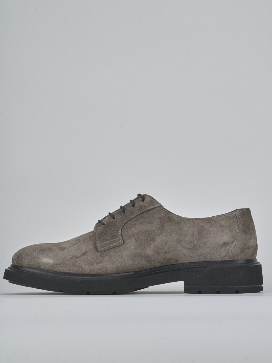 Stringate camoscio beige