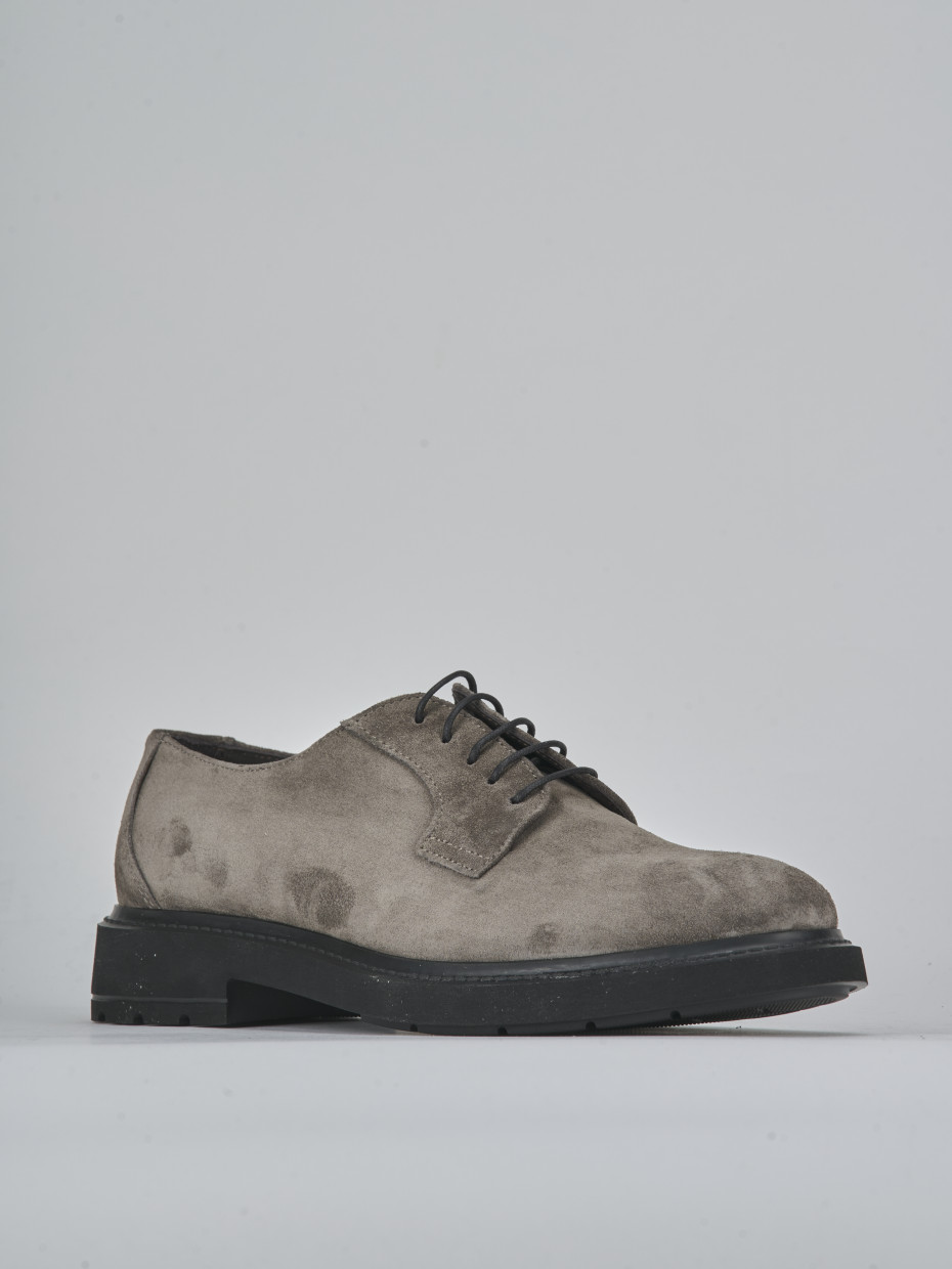 Stringate camoscio beige