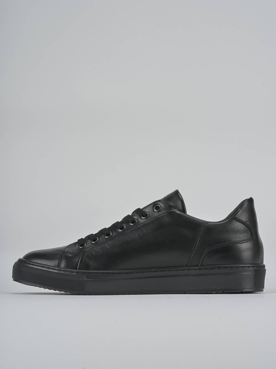 Sneakers pelle nero