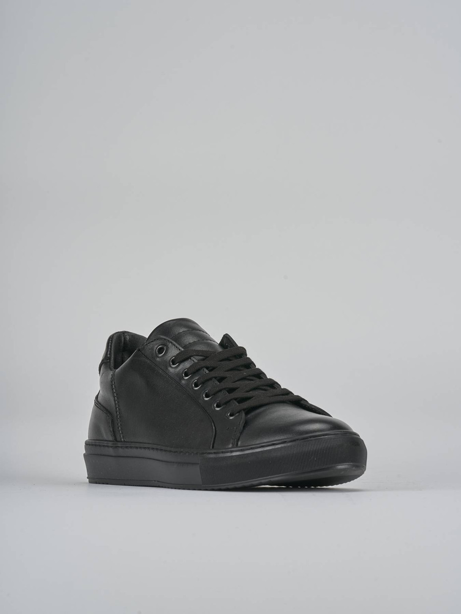 Sneakers pelle nero