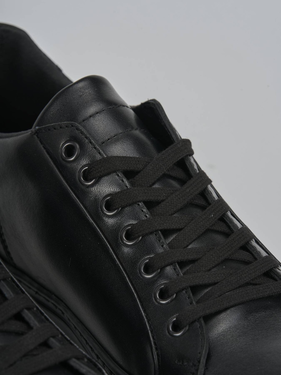 Sneakers pelle nero