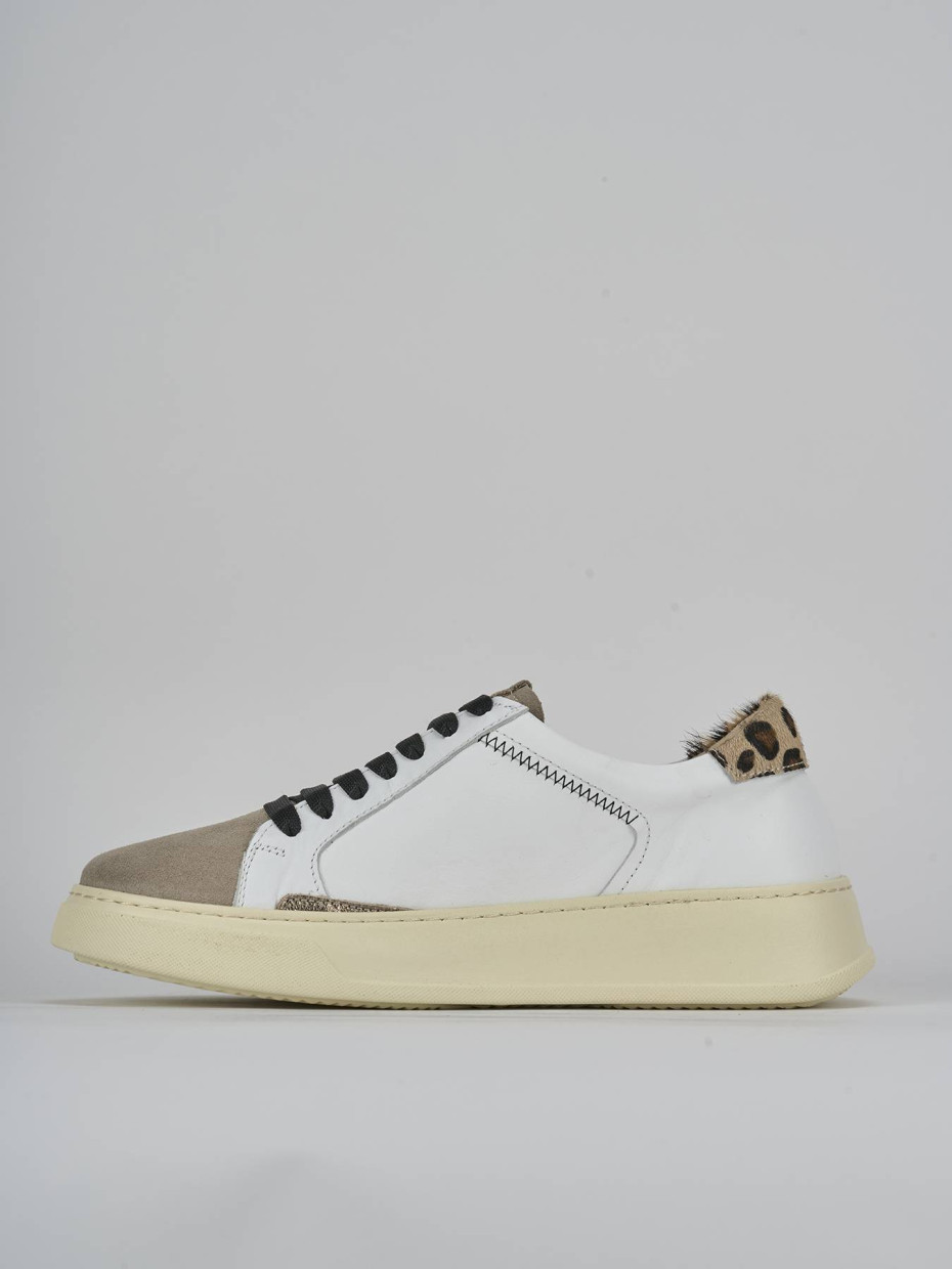 Sneakers camoscio beige