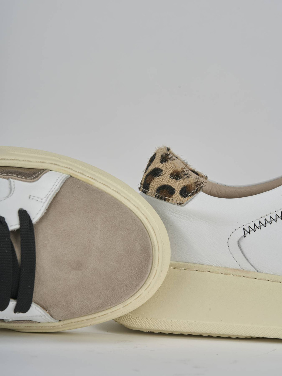 Sneakers camoscio beige
