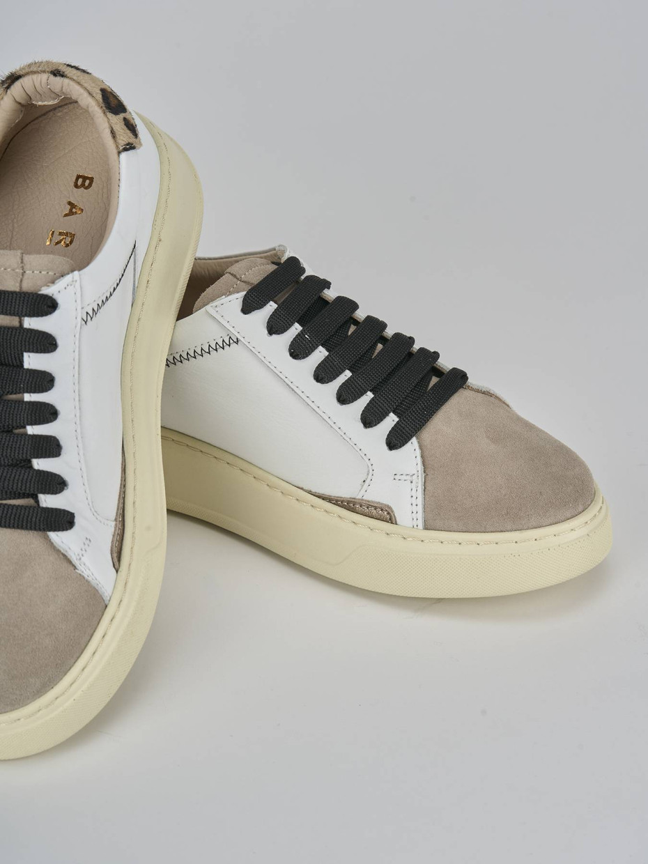 Sneakers camoscio beige Barca Stores