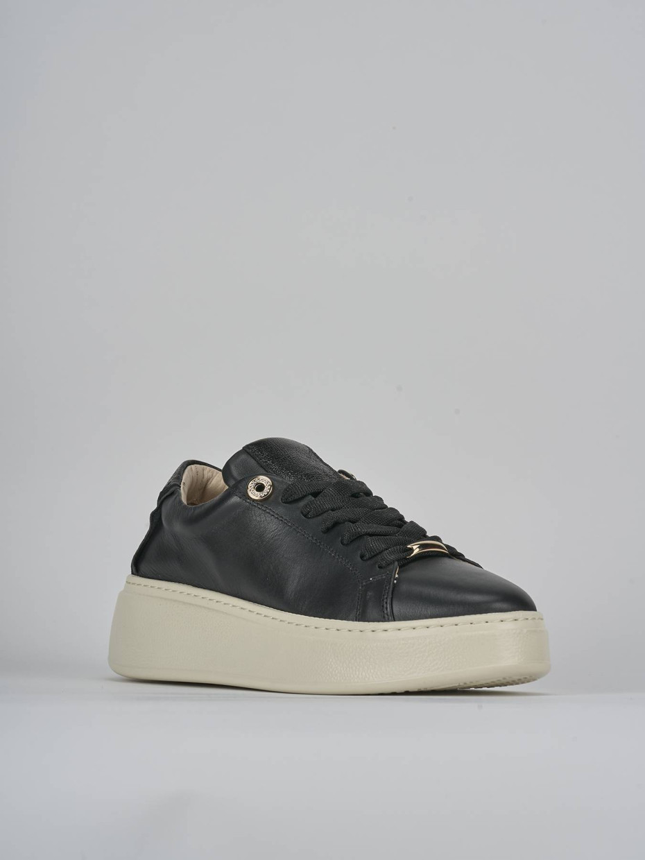 Sneakers pelle nero