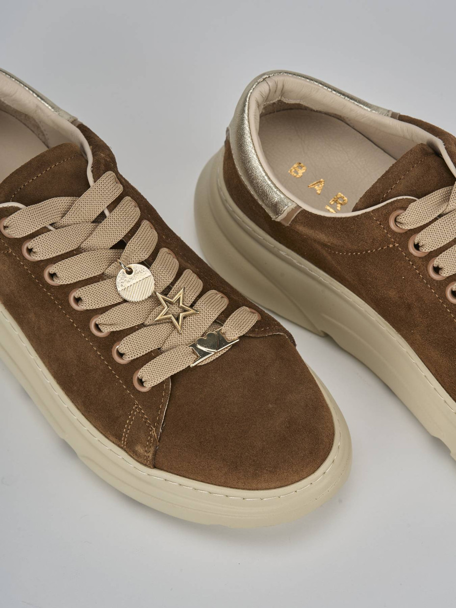 Sneakers camoscio marrone Barca Stores