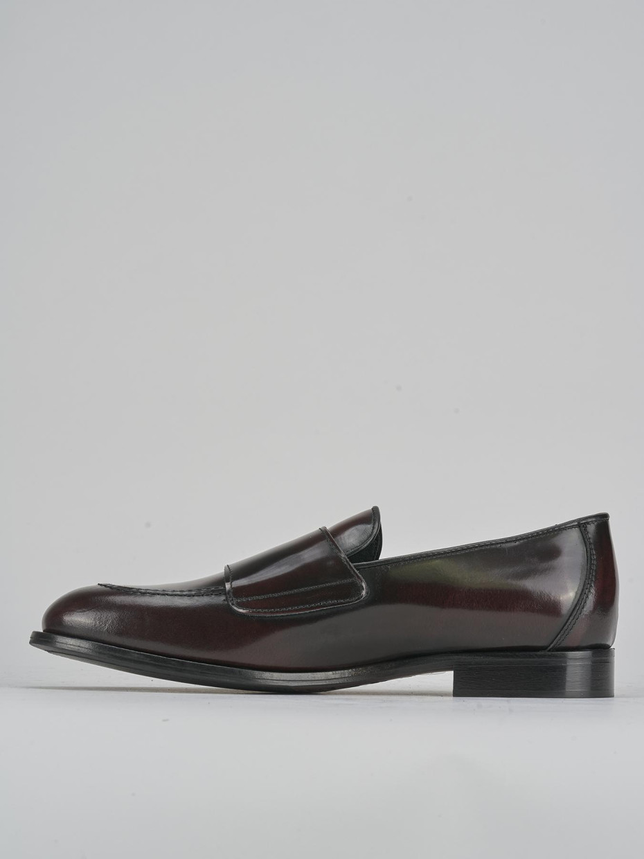 Mocassini pelle bordo'