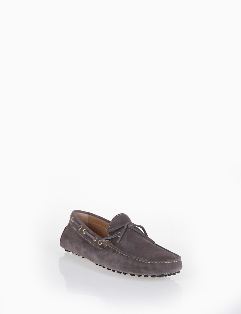 Loafers grey chamois