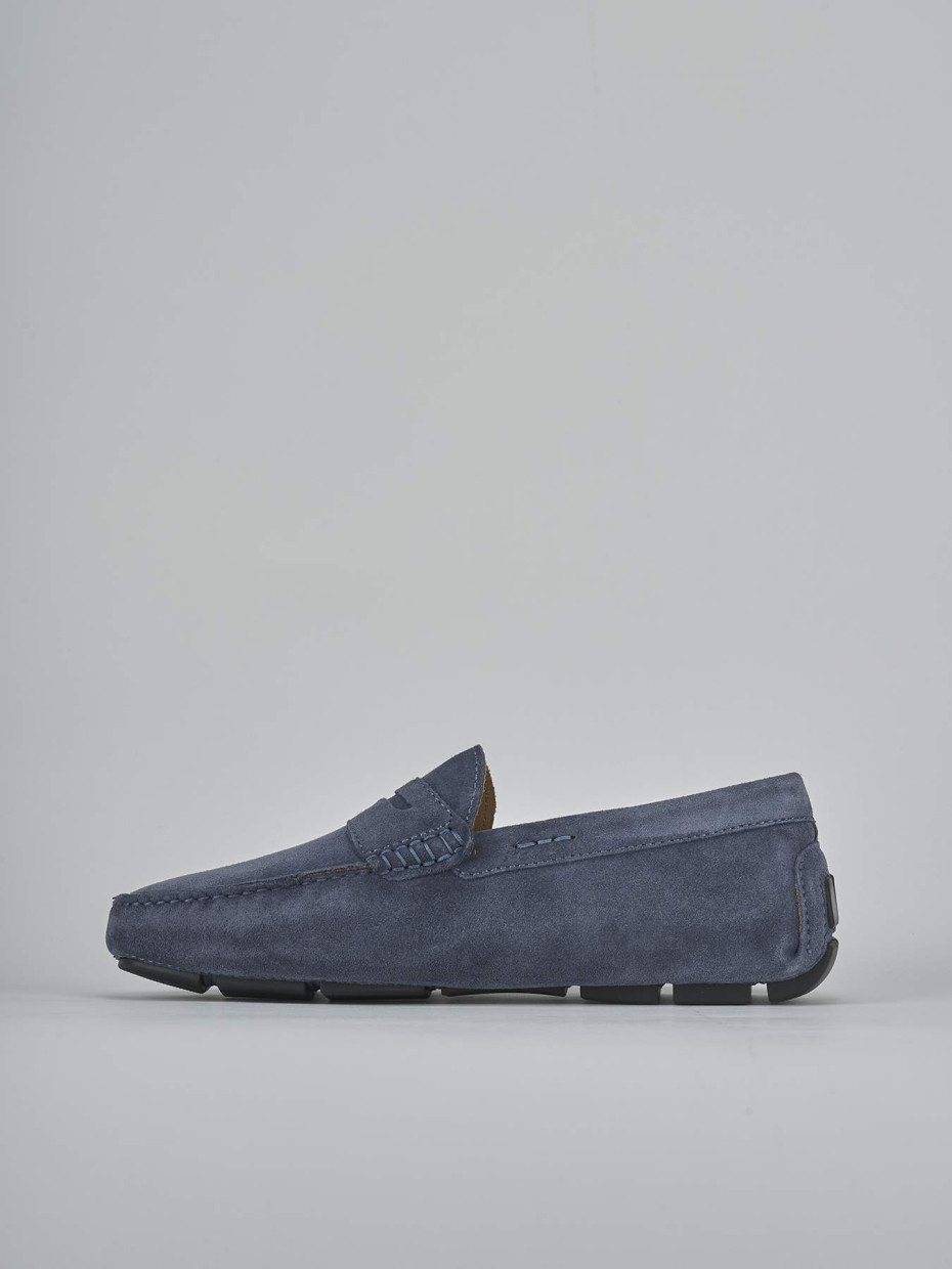 Mocassini camoscio jeans