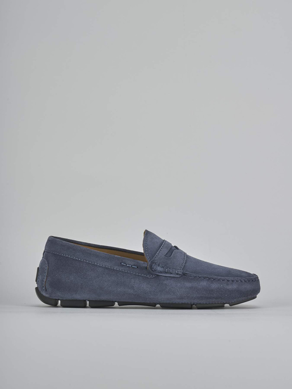 Mocassini camoscio jeans