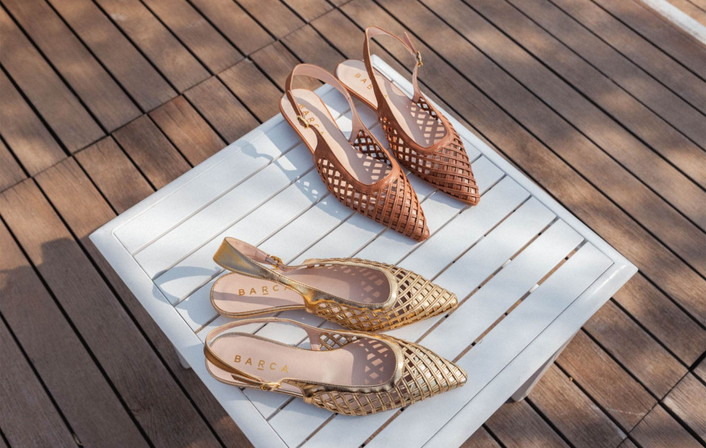 Ballerine tacco 2cm pelle testa