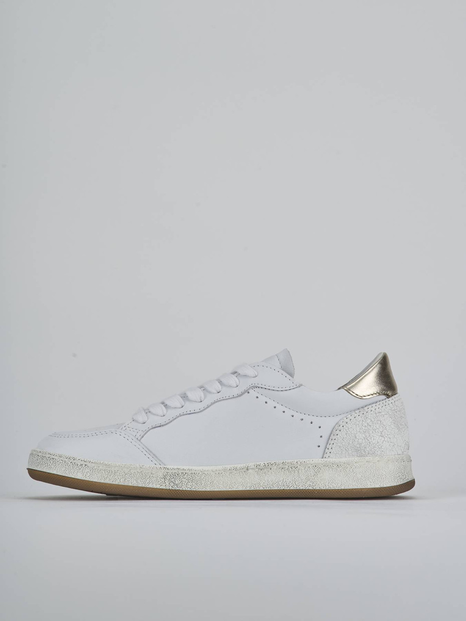 Sneakers pelle bianco