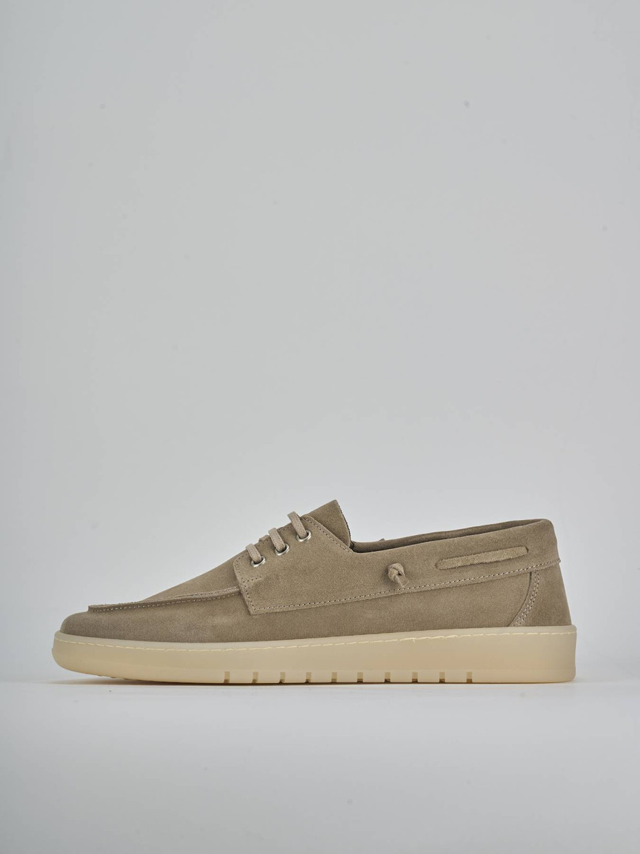 Sneakers camoscio beige