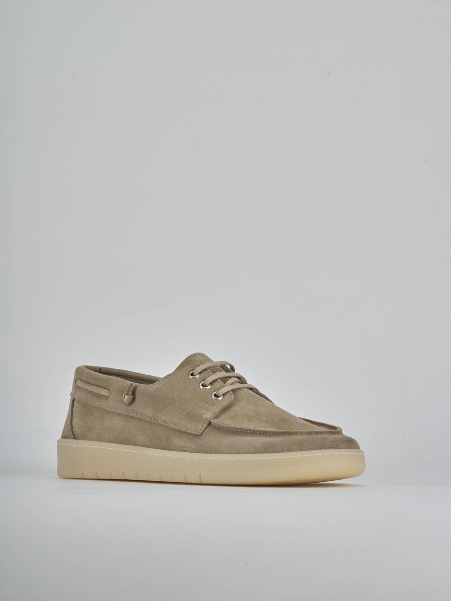 Sneakers camoscio beige