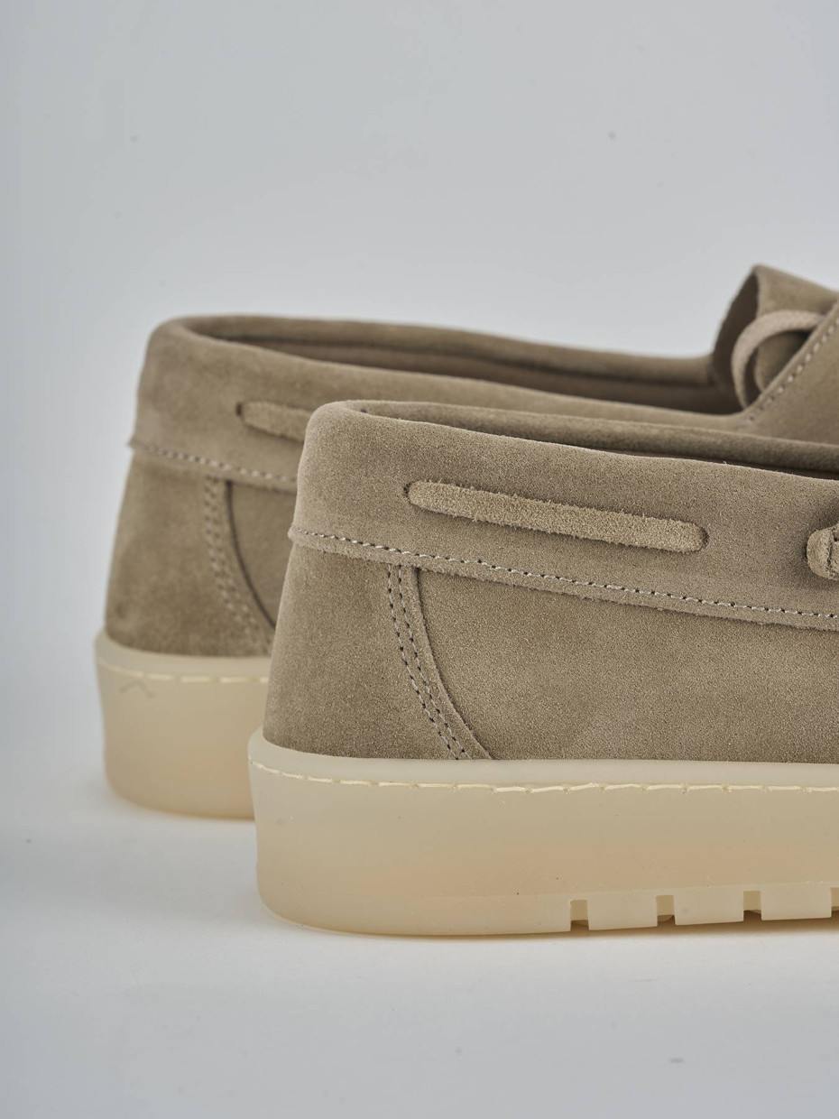 Sneakers camoscio beige