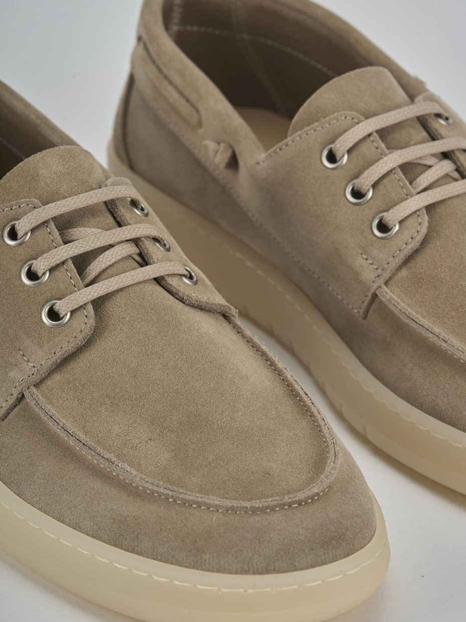 Sneakers camoscio beige