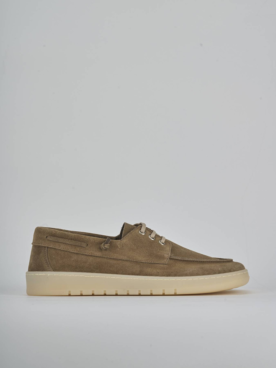 Sneakers camoscio marrone