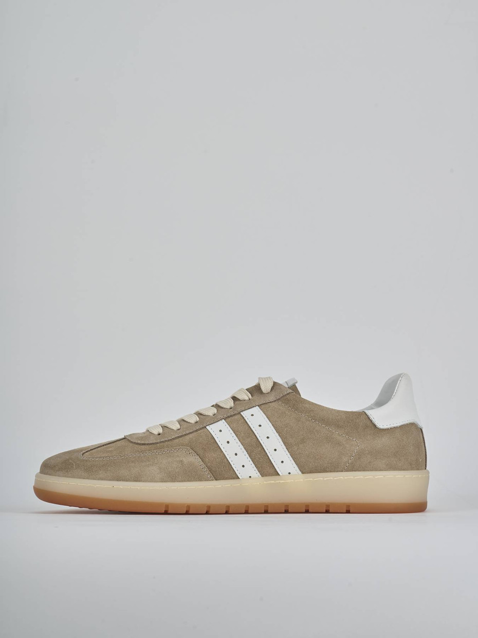 Sneakers camoscio beige