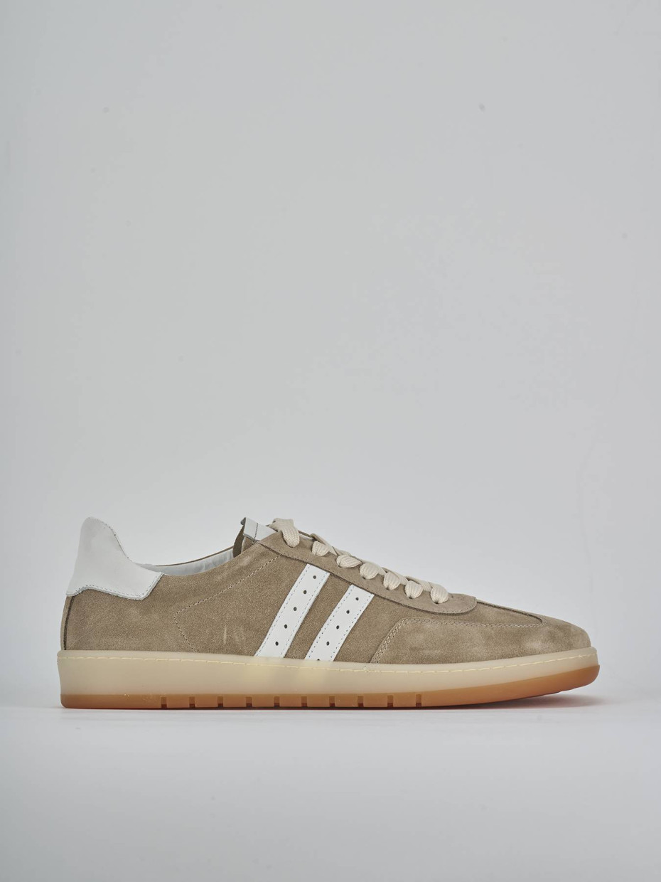 Sneakers camoscio beige