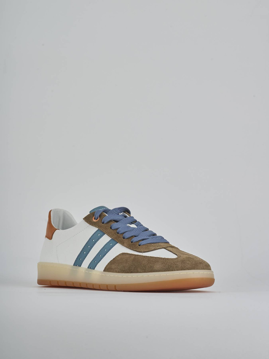 Sneakers pelle marrone