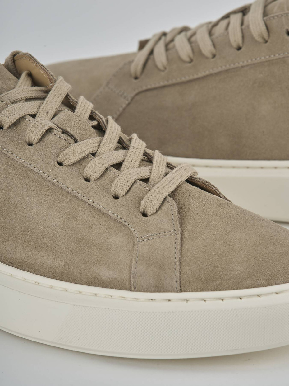 Sneakers camoscio beige