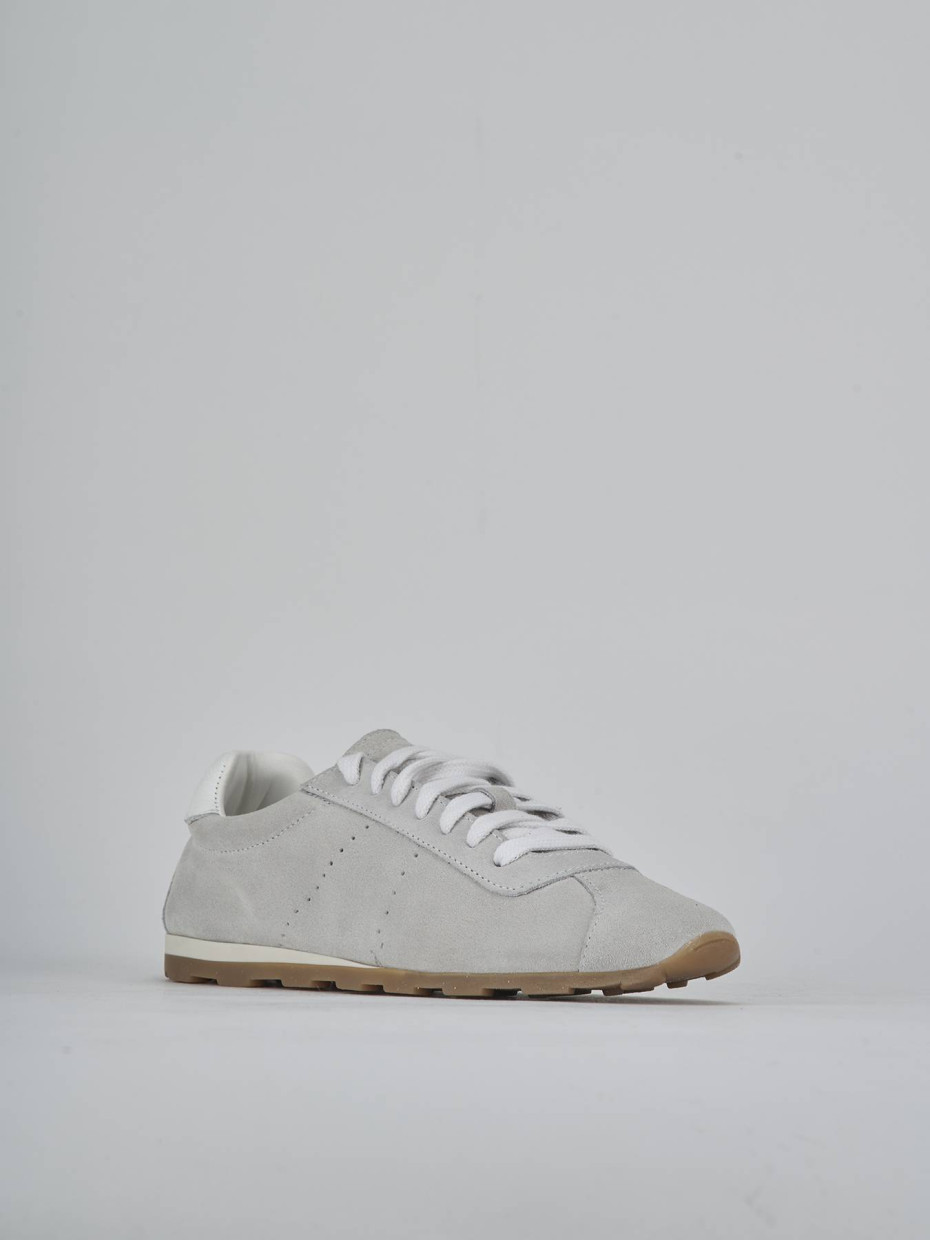 Sneakers camoscio bianco