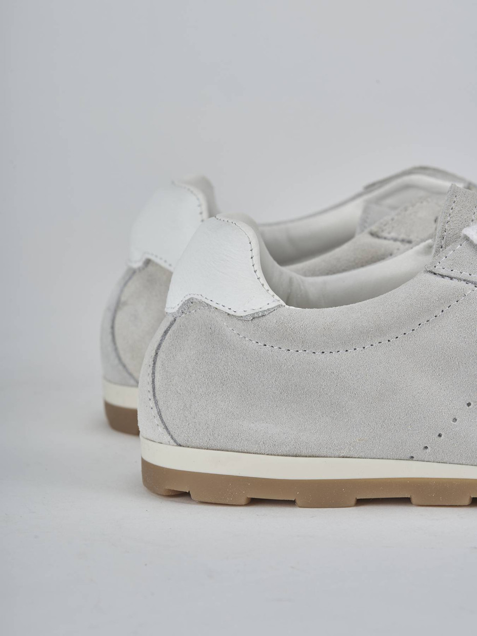 Sneakers camoscio bianco