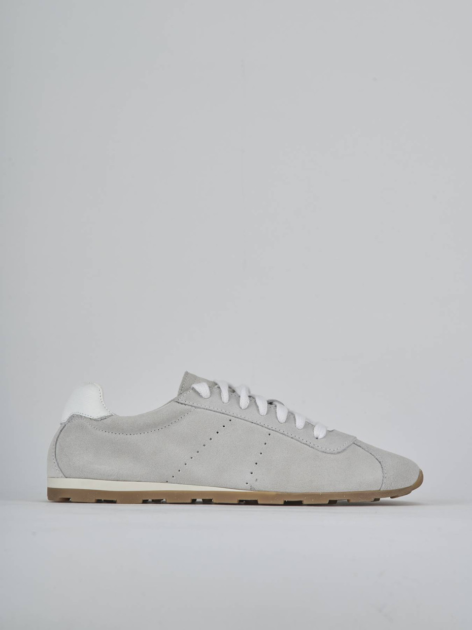 Sneakers camoscio bianco