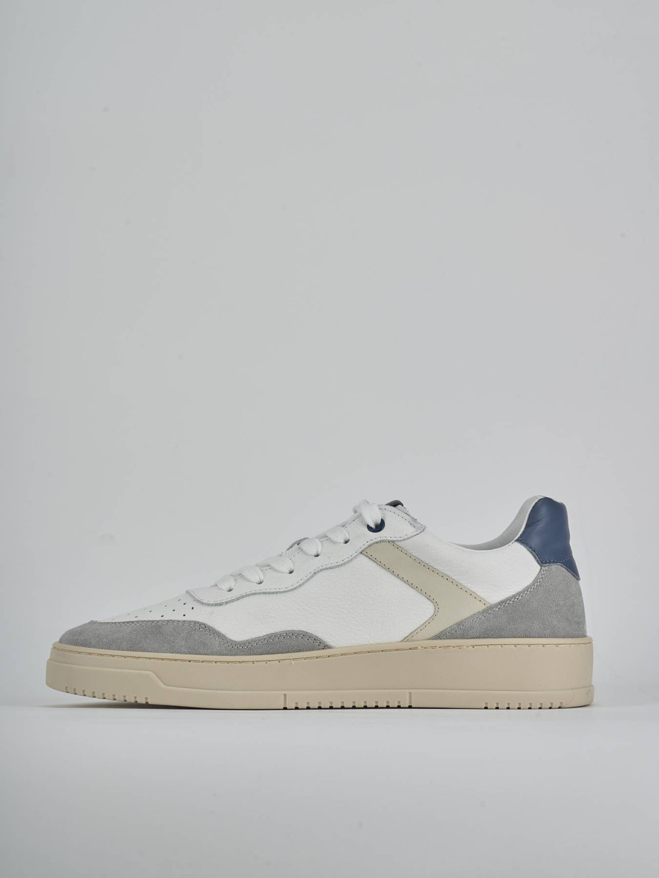 Sneakers pelle bianco