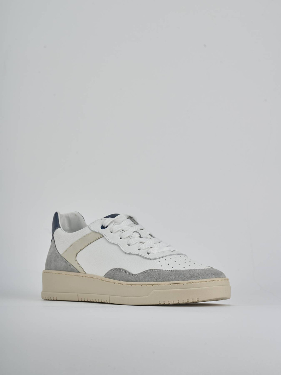 Sneakers pelle bianco