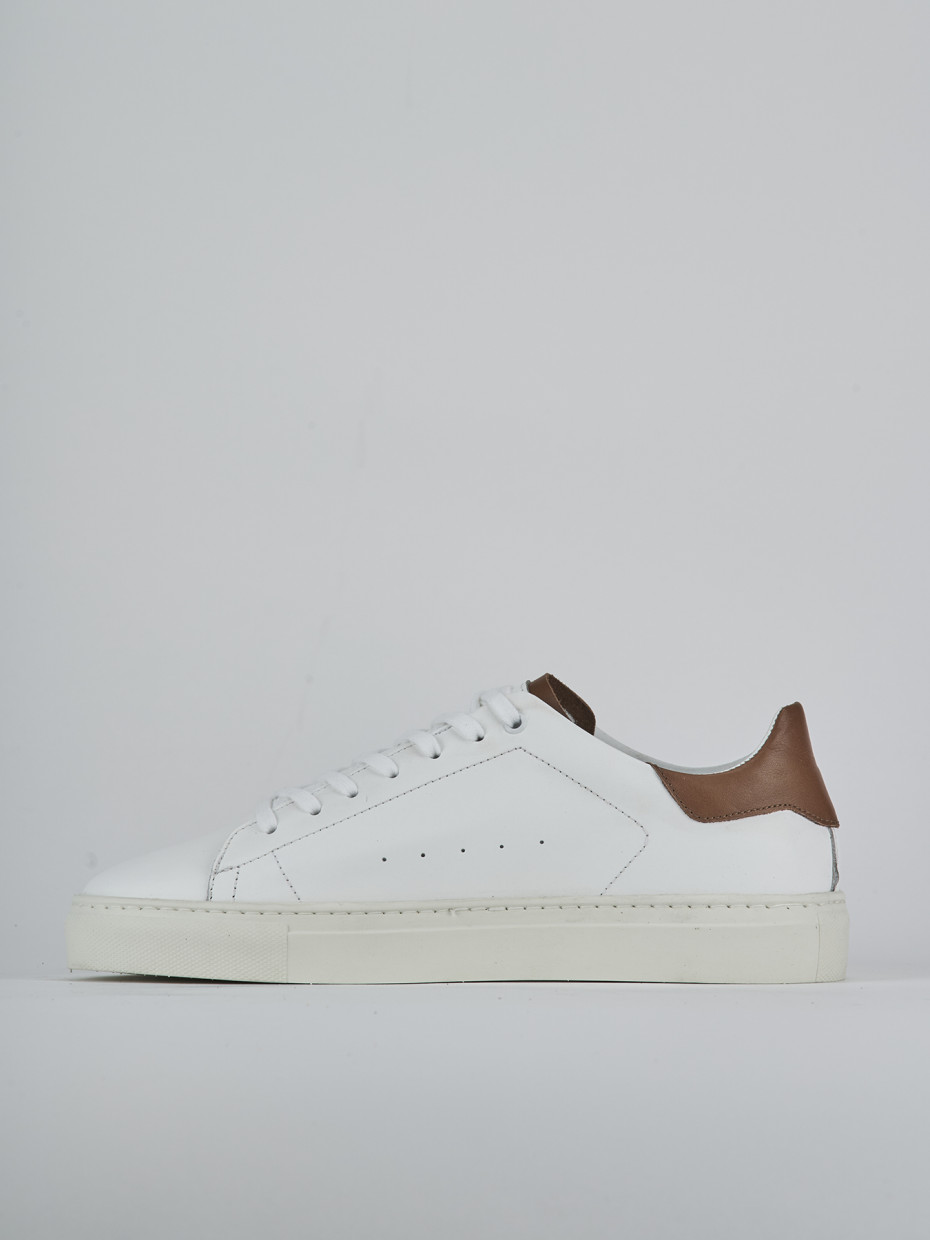 Sneakers pelle bianco