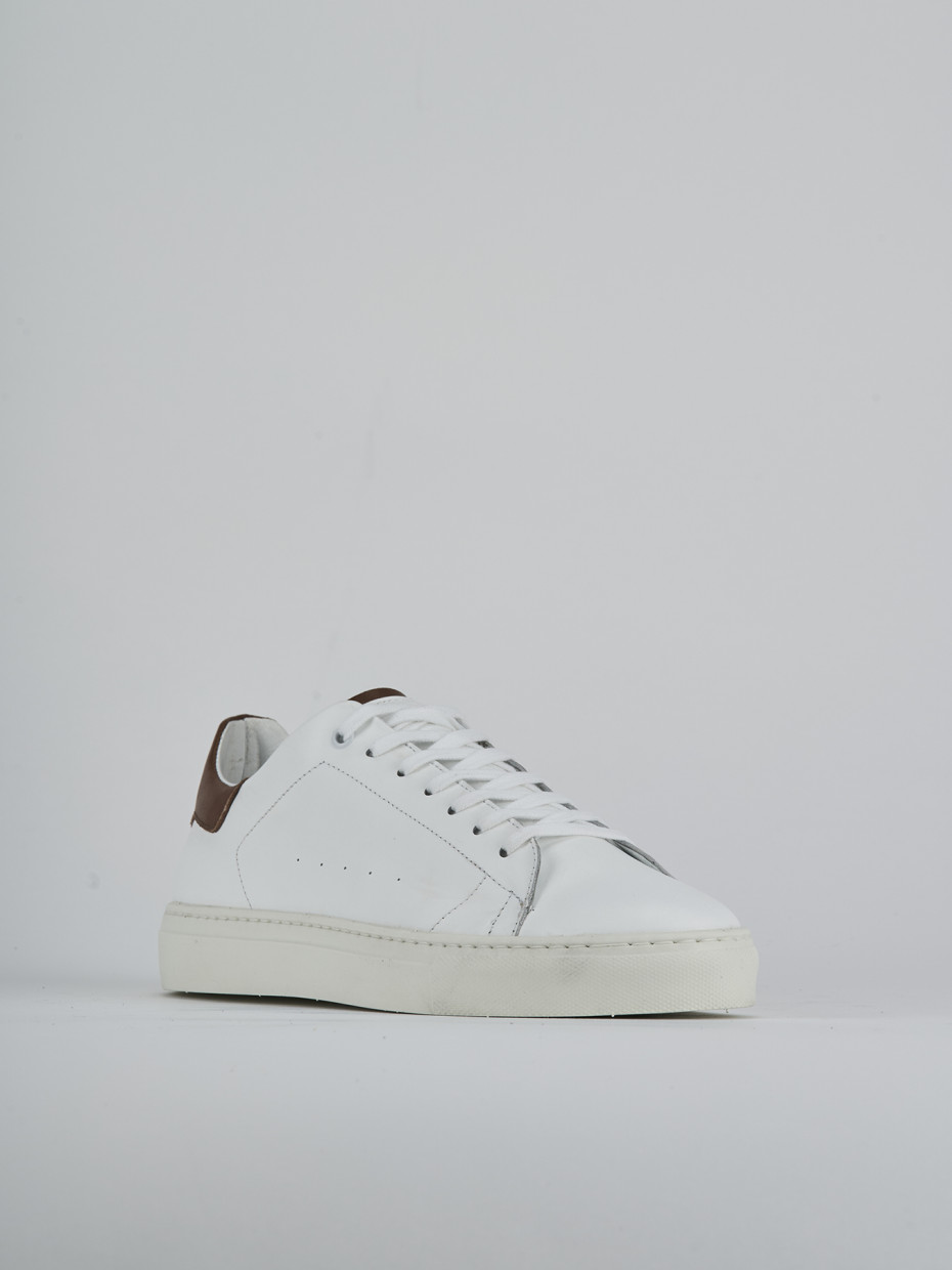 Sneakers pelle bianco