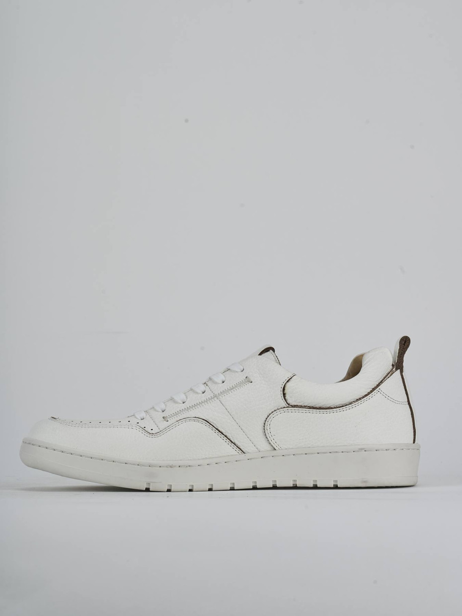 Sneakers pelle bianco