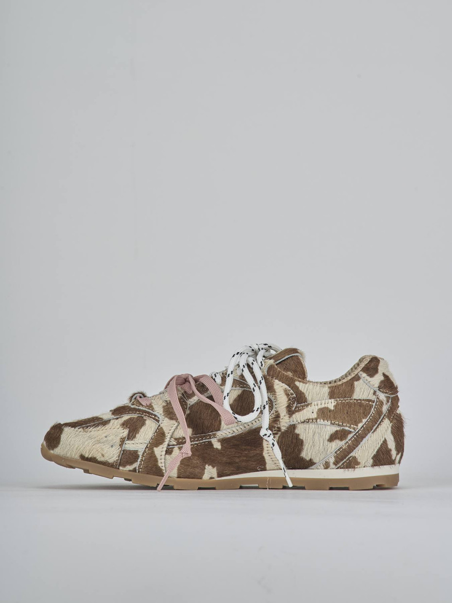 Sneakers cavallino beige