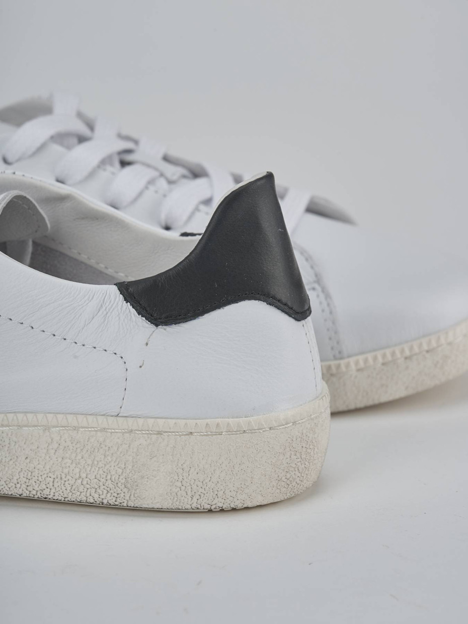 Sneakers pelle bianco