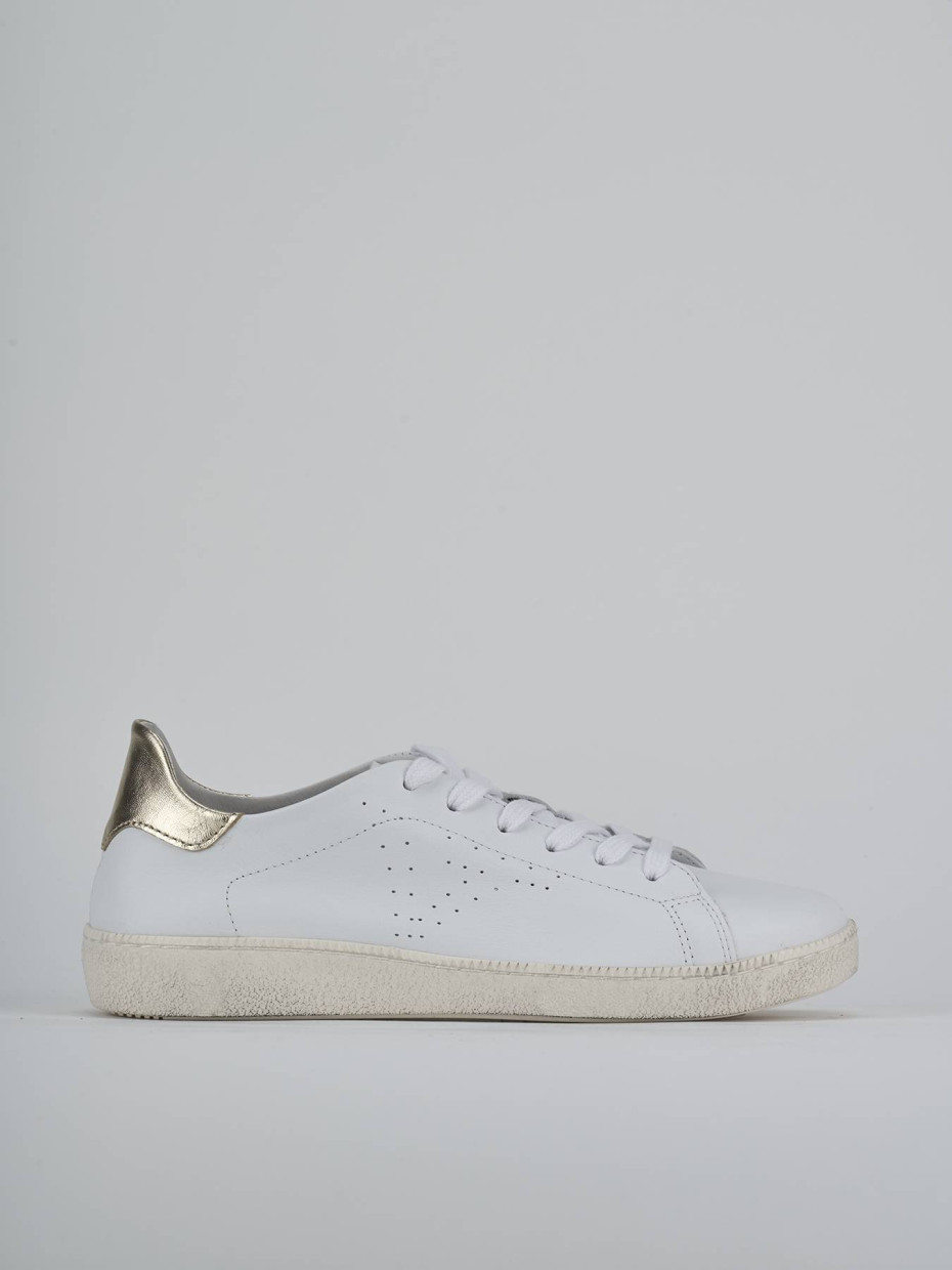 Sneakers pelle bianco