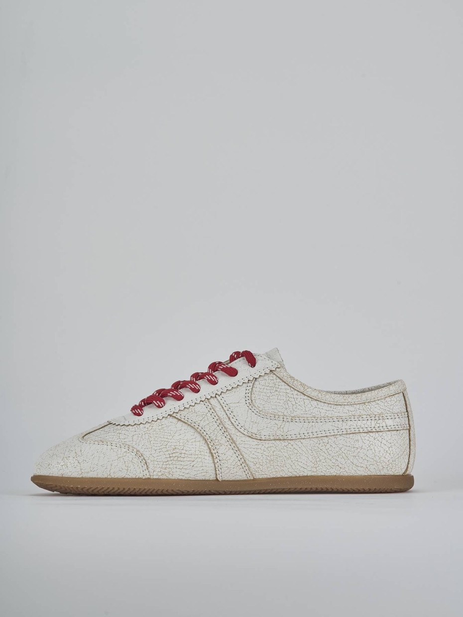 Sneakers pelle bianco