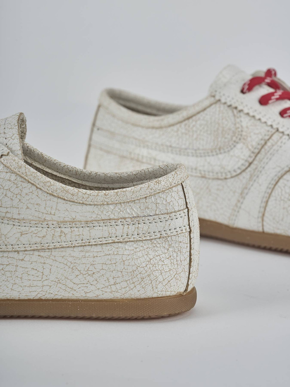 Sneakers pelle bianco