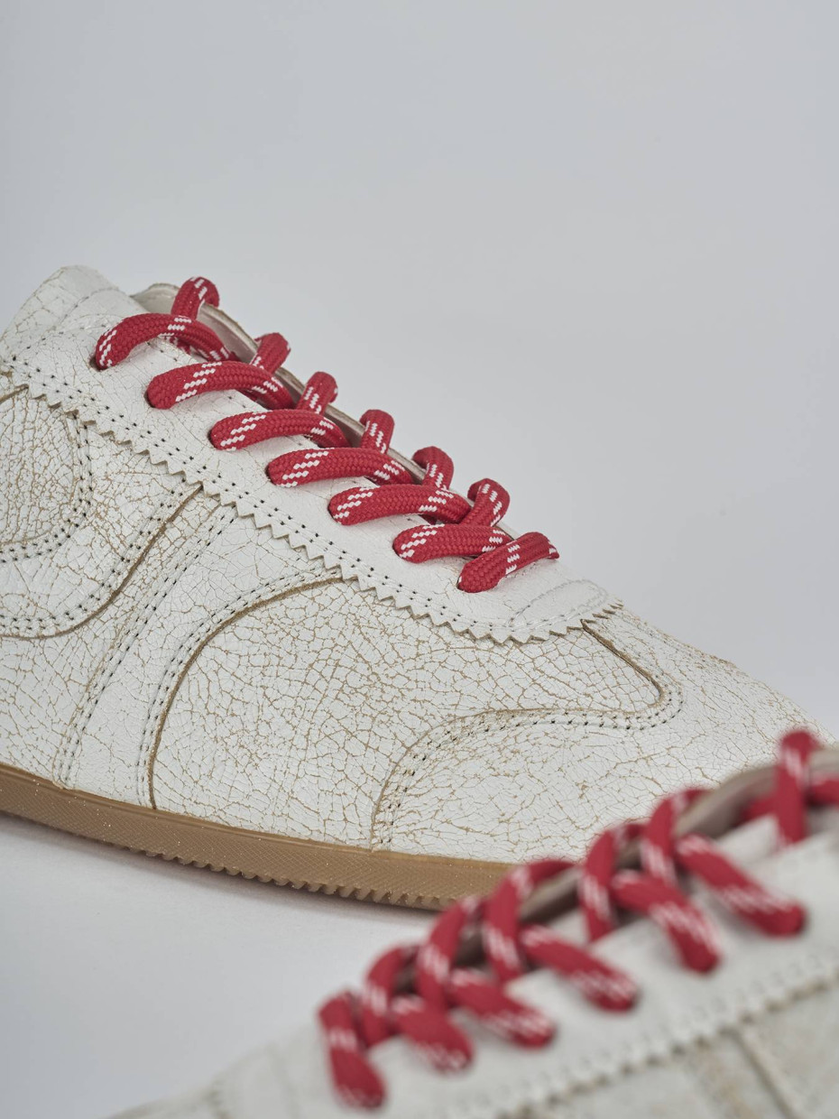 Sneakers pelle bianco