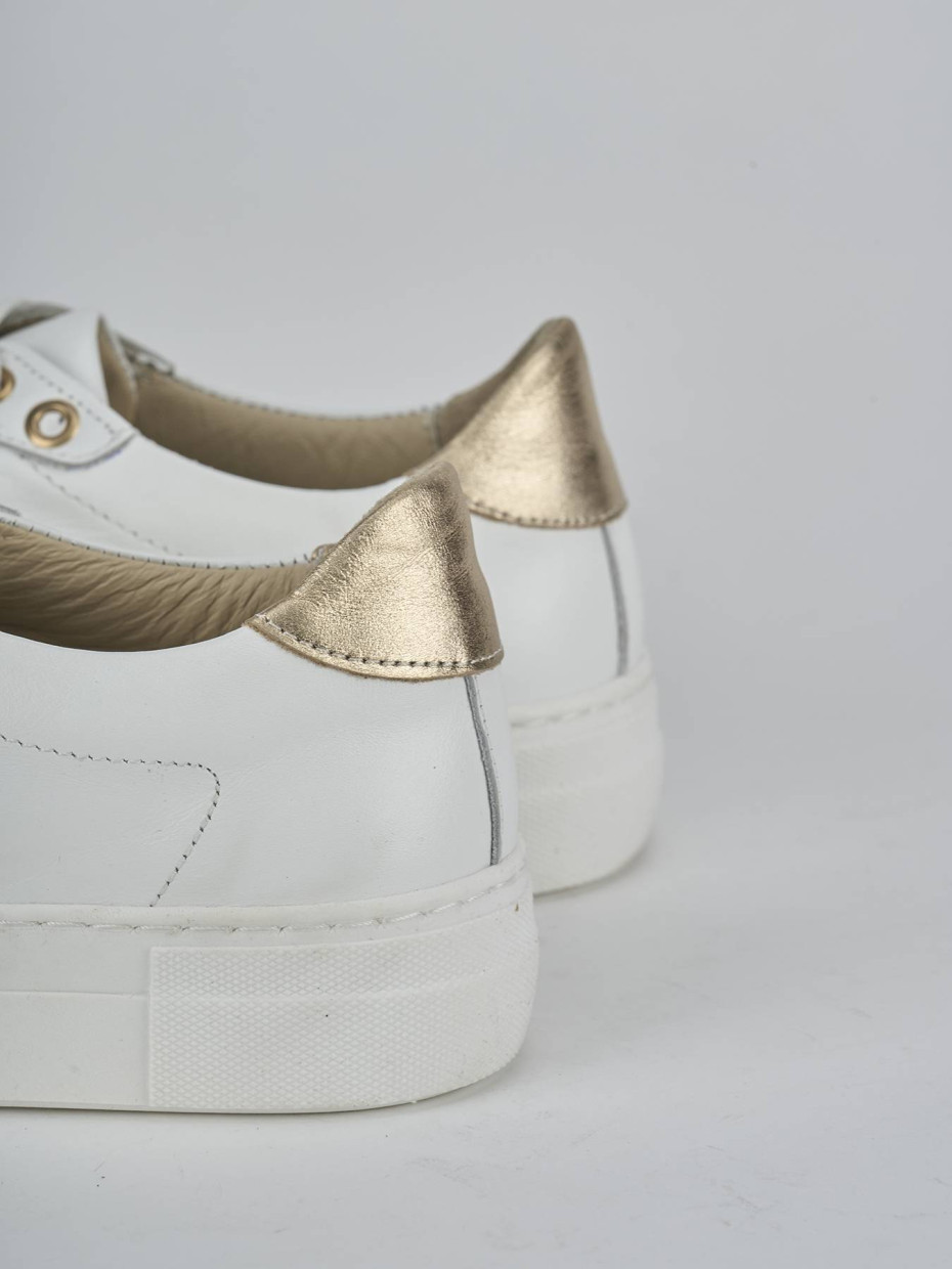 Sneakers pelle bianco