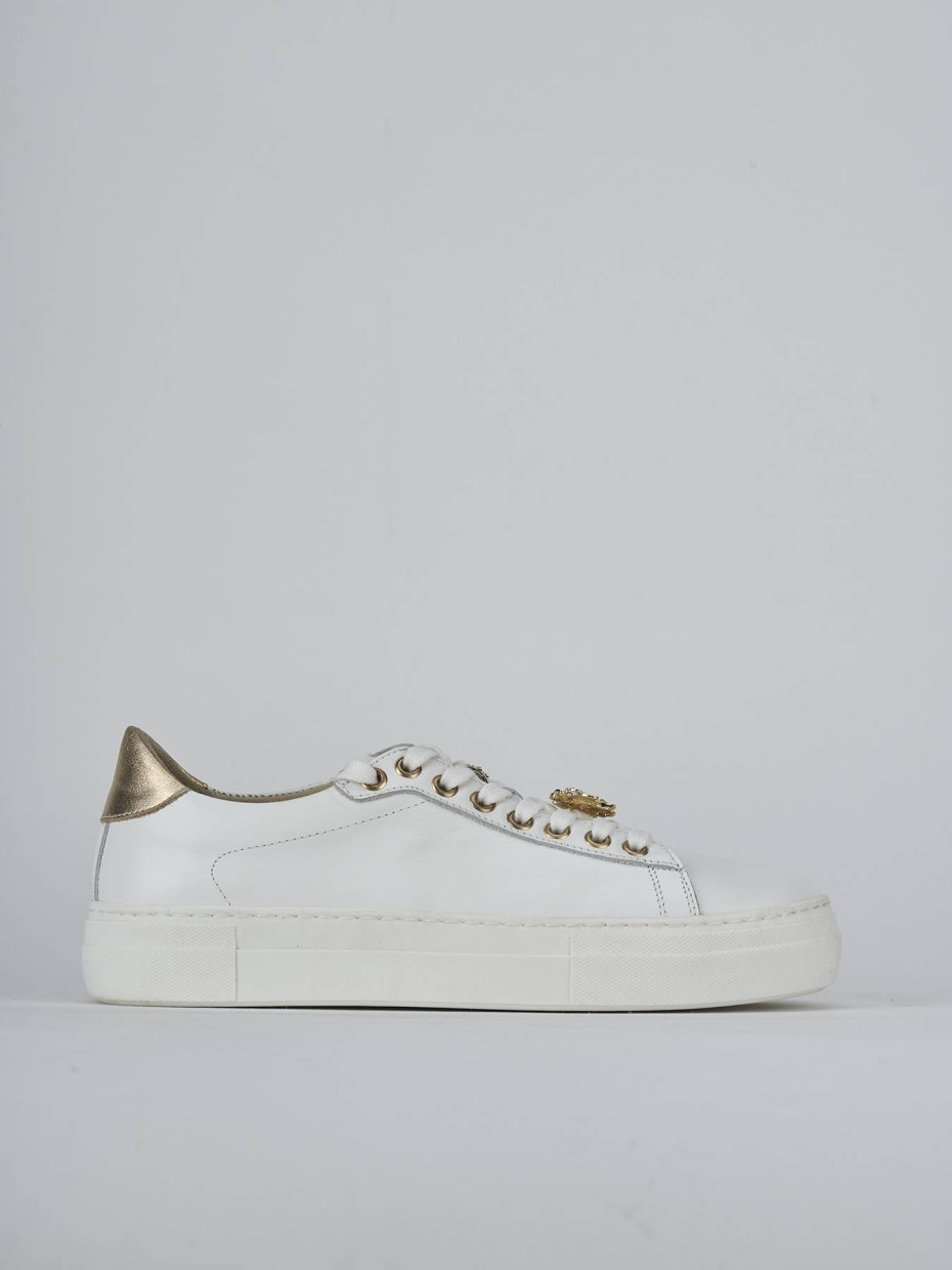 Sneakers pelle bianco