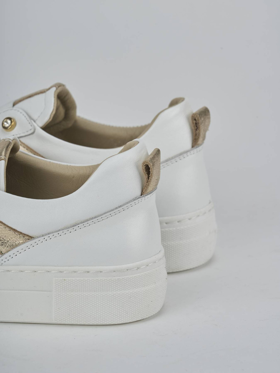 Sneakers pelle bianco