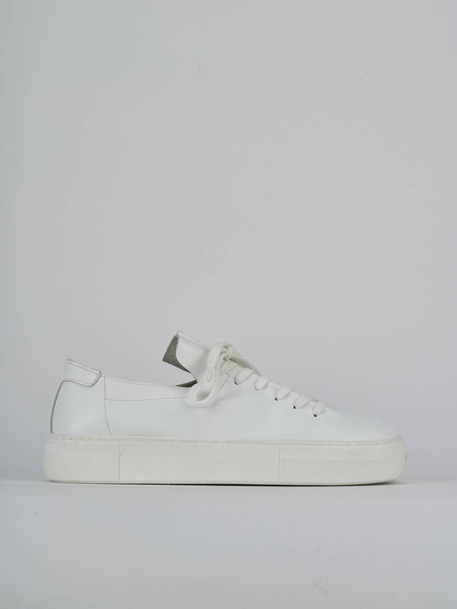 Sneakers pelle bianco