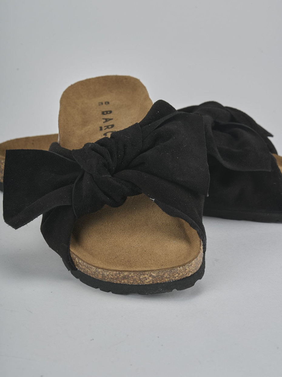Ciabatte camoscio nero