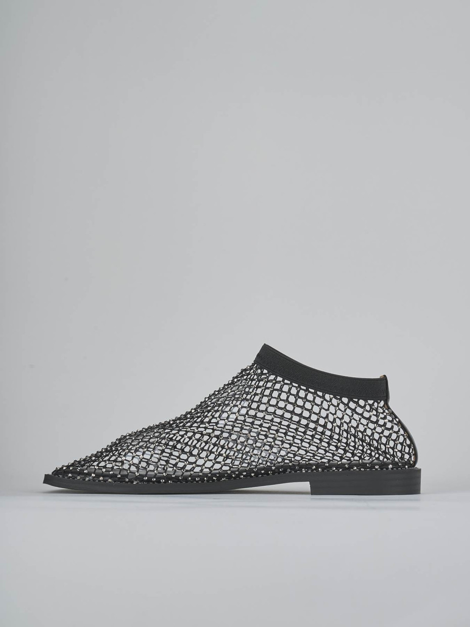 Ballerine tacco 1cm pelle nero