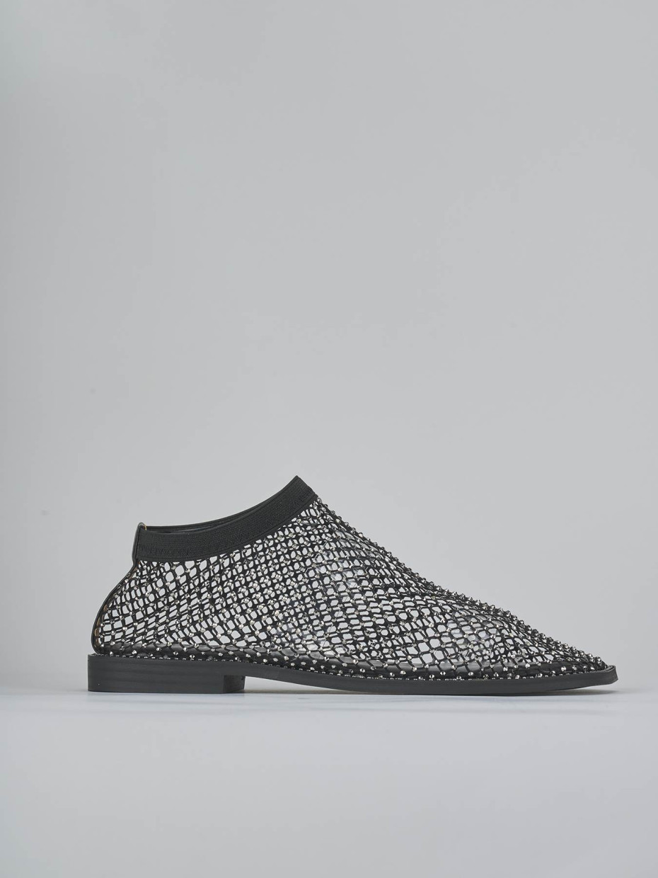 Ballerine tacco 1cm pelle nero